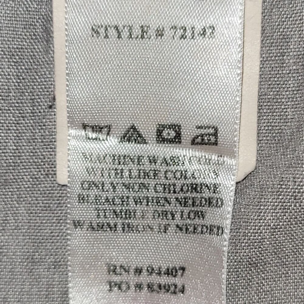 Travelsmith Pants Mens 42x30S Gray Cotton Denim Jeans Workwear Casual - Picture 8 of 10